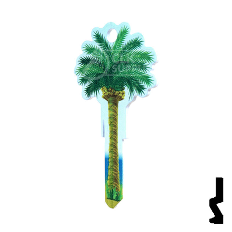 Key Shapes -PALM- Schlage Key Residential-Commercial Key Lucky Line