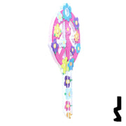 Key Shapes -PEACE SIGN- Schlage SC1 Key Residential-Commercial Key Lucky Line