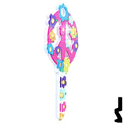 Key Shapes -PEACE SIGN- Schlage SC1 Key Residential-Commercial Key Lucky Line