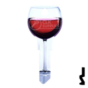 Key Shapes -RED WINE- Schlage SC1 Key Residential-Commercial Key Lucky Line