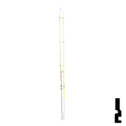Key Shapes -TAPE MEASURE- Kwikset Key Residential-Commercial Key Lucky Line