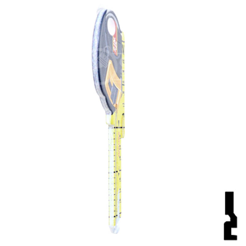 Key Shapes -TAPE MEASURE- Kwikset Key Residential-Commercial Key Lucky Line