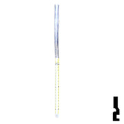 Key Shapes -TAPE MEASURE- Kwikset Key Residential-Commercial Key Lucky Line