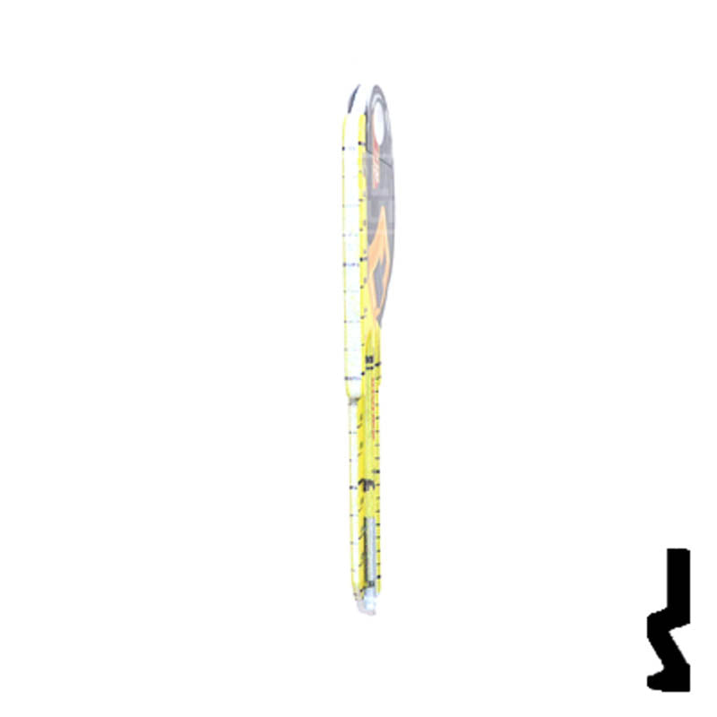 Key Shapes -TAPE MEASURE- Schlage SC1 Key Residential-Commercial Key Lucky Line