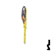 Key Shapes -TAPE MEASURE- Schlage SC1 Key Residential-Commercial Key Lucky Line