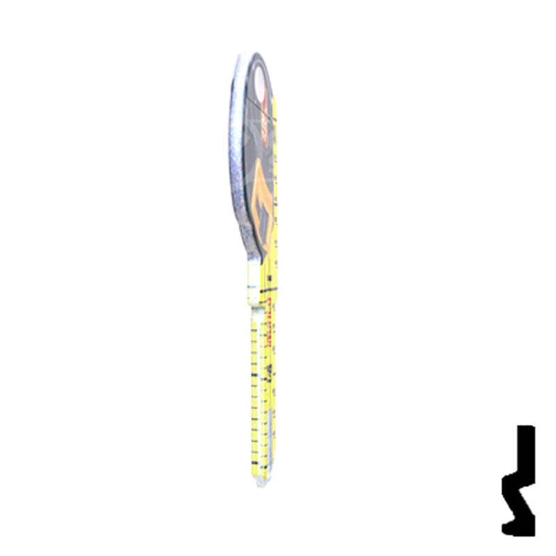 Key Shapes -TAPE MEASURE- Schlage SC1 Key Residential-Commercial Key Lucky Line