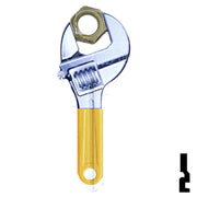 Key Shapes -WRENCH- Kwikset Key Residential-Commercial Key Lucky Line