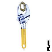 Key Shapes -WRENCH- Kwikset Key Residential-Commercial Key Lucky Line
