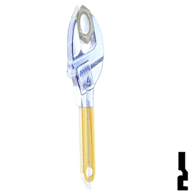 Key Shapes -WRENCH- Kwikset Key Residential-Commercial Key Lucky Line