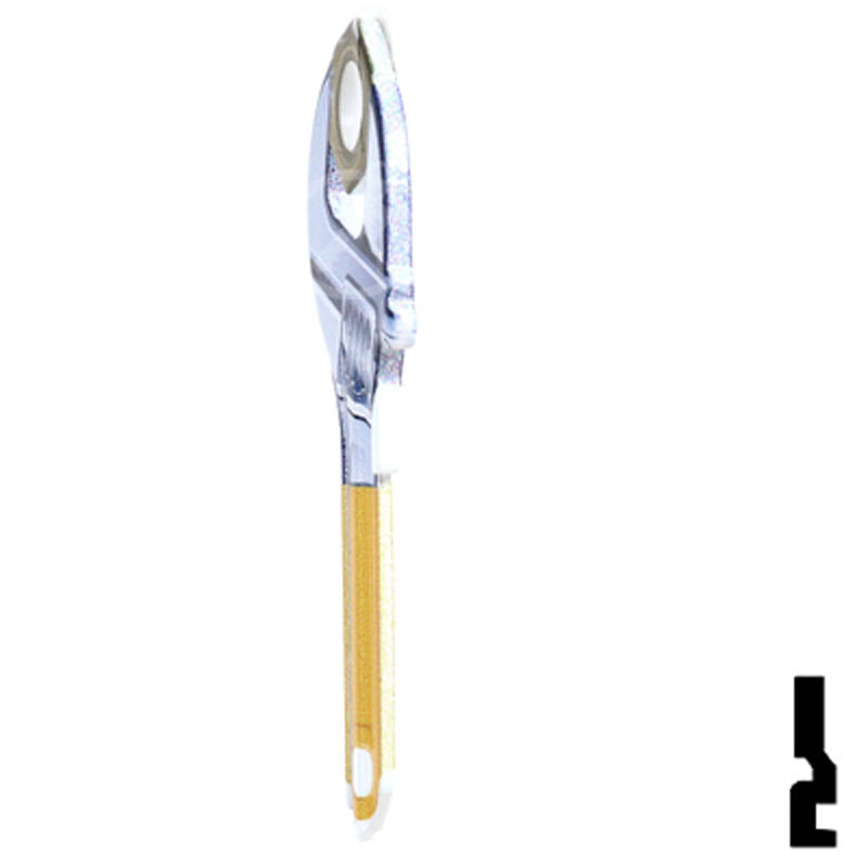 Key Shapes -WRENCH- Kwikset Key Residential-Commercial Key Lucky Line