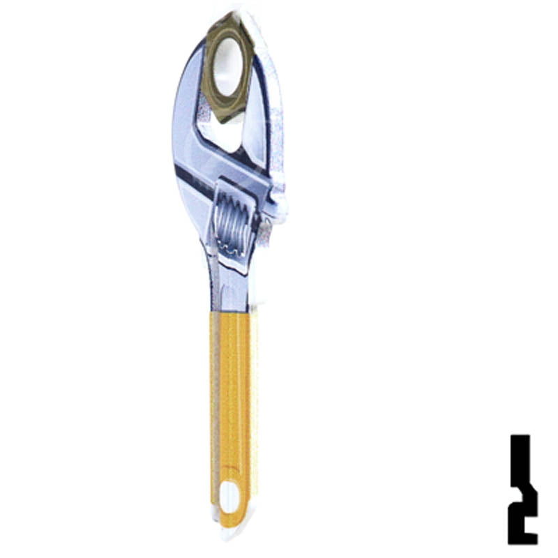 Key Shapes -WRENCH- Kwikset Key Residential-Commercial Key Lucky Line