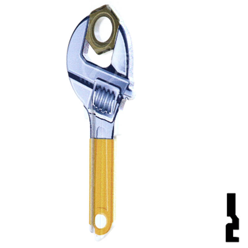 Key Shapes -WRENCH- Kwikset Key Residential-Commercial Key Lucky Line