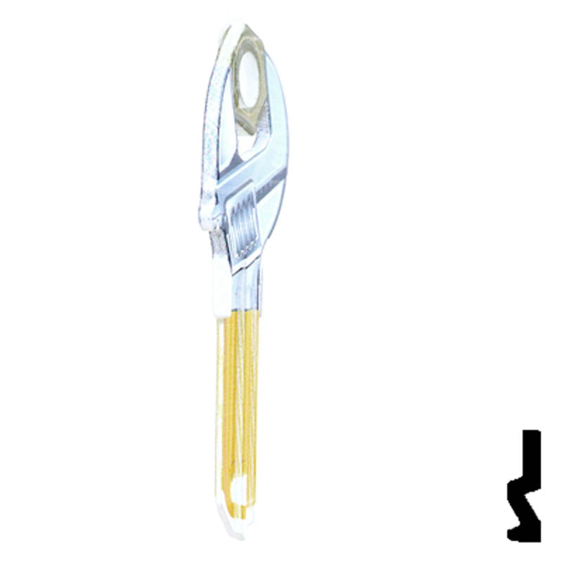 Key Shapes -WRENCH- Schlage SC1 Key Residential-Commercial Key Lucky Line