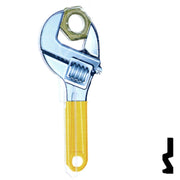 Key Shapes -WRENCH- Schlage SC1 Key Residential-Commercial Key Lucky Line