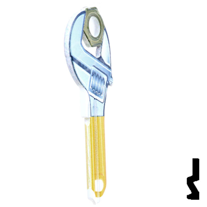 Key Shapes -WRENCH- Schlage SC1 Key Residential-Commercial Key Lucky Line