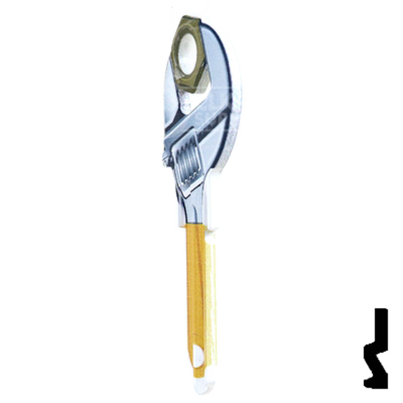 Key Shapes -WRENCH- Schlage SC1 Key Residential-Commercial Key Lucky Line