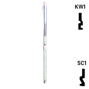 Krafty Keys: Baseball - Choose Keyway (SC1,KW1,10,WR5) Residential-Commercial Key Hudson-ESP-HPC