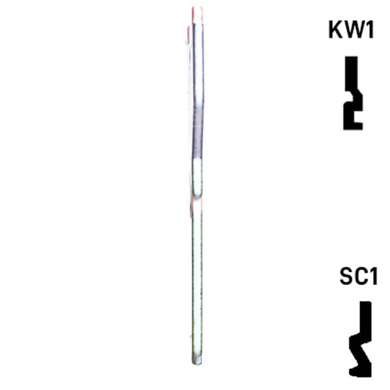 Krafty Keys: Baseball - Choose Keyway (SC1,KW1,10,WR5) Residential-Commercial Key Hudson-ESP-HPC