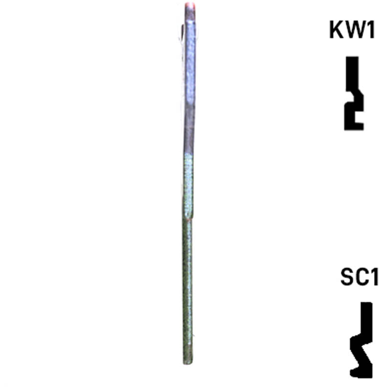 Krafty Keys: Baseball - Choose Keyway (SC1,KW1,10,WR5) Residential-Commercial Key Hudson-ESP-HPC