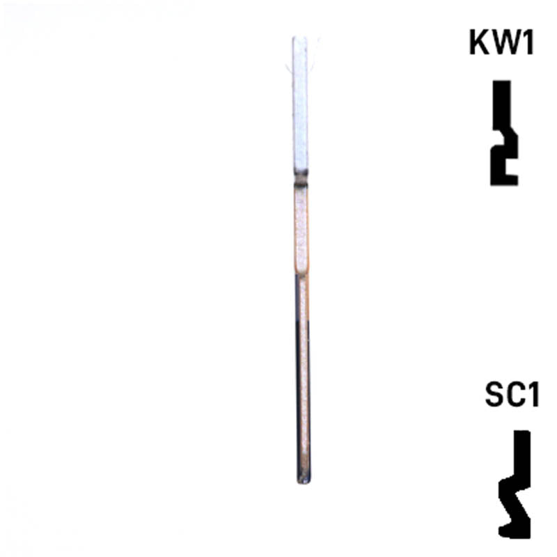 Krafty Keys: Basketball - Choose Keyway (SC1,KW1,10,WR5) Residential-Commercial Key Hudson-ESP-HPC