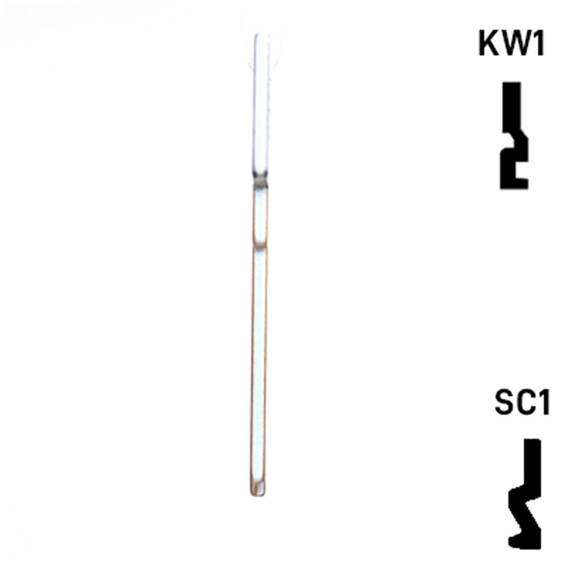 Krafty Keys: Basketball - Choose Keyway (SC1,KW1,10,WR5) Residential-Commercial Key Hudson-ESP-HPC