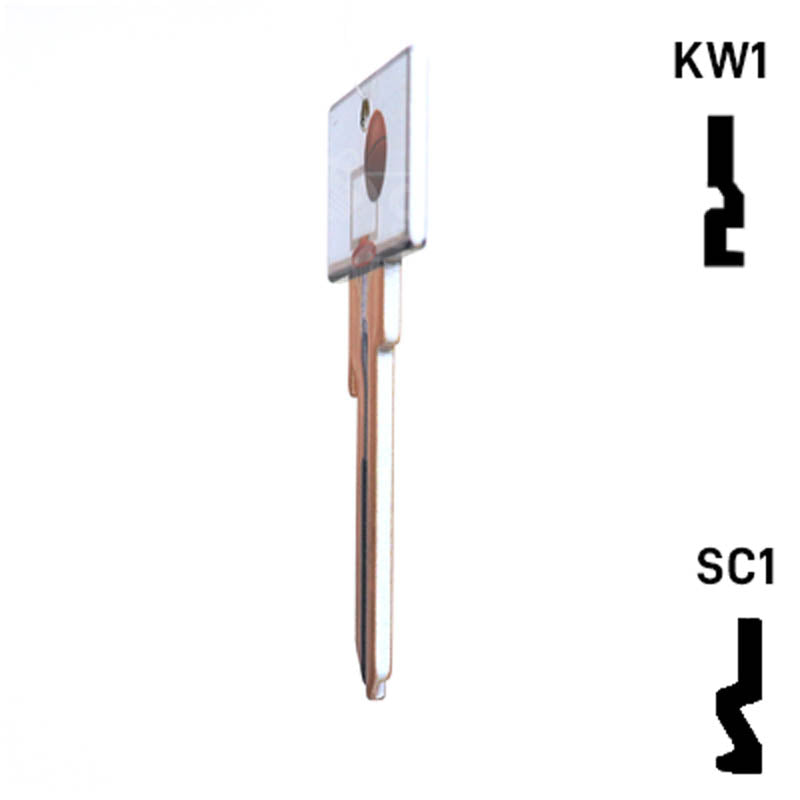 Krafty Keys: Basketball - Choose Keyway (SC1,KW1,10,WR5) Residential-Commercial Key Hudson-ESP-HPC