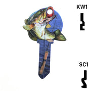 Krafty Keys: Fishing - Choose Keyway (SC1,KW1,10,WR5) Residential-Commercial Key Hudson-ESP-HPC