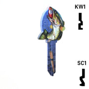 Krafty Keys: Fishing - Choose Keyway (SC1,KW1,10,WR5) Residential-Commercial Key Hudson-ESP-HPC