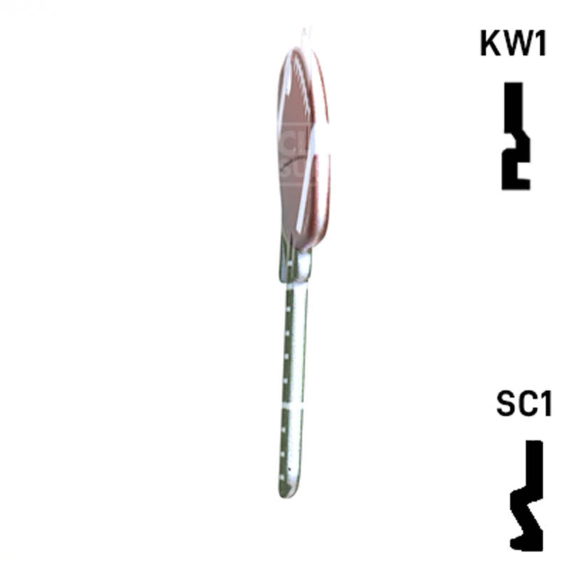 Krafty Keys: Football - Choose Keyway (SC1,KW1,10,WR5) Residential-Commercial Key Hudson-ESP-HPC