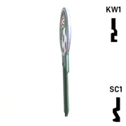 Krafty Keys: Soccer - Choose Keyway (SC1,KW1,10,WR5) Residential-Commercial Key Hudson-ESP-HPC