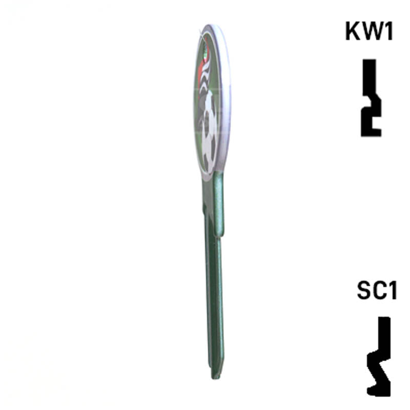 Krafty Keys: Soccer - Choose Keyway (SC1,KW1,10,WR5) Residential-Commercial Key Hudson-ESP-HPC