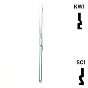 Krafty Keys: Soccer - Choose Keyway (SC1,KW1,10,WR5) Residential-Commercial Key Hudson-ESP-HPC
