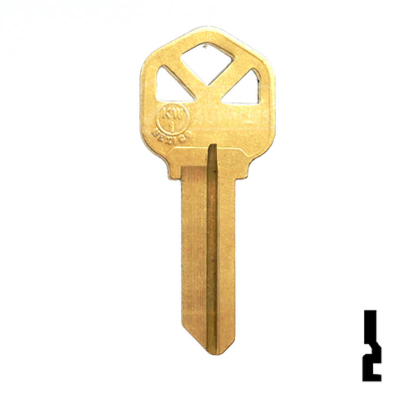 KW1, 1176 Kwikset Key Blank Residential-Commercial Key JMA USA