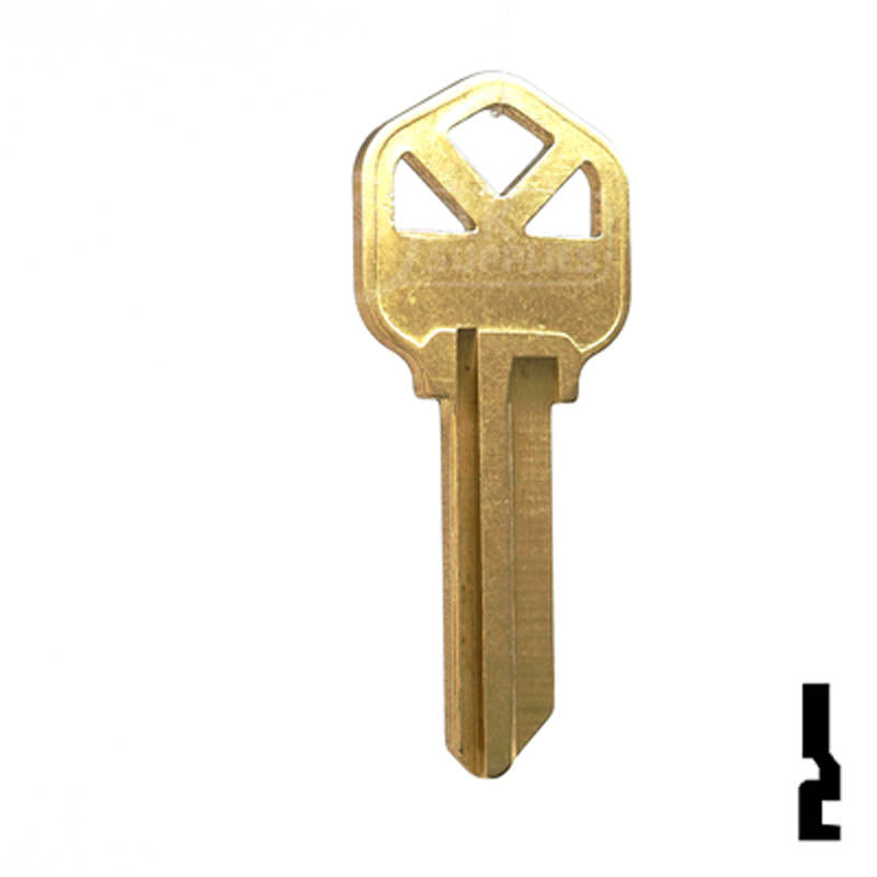 KW1, 1176 Kwikset Key Blank Residential-Commercial Key JMA USA