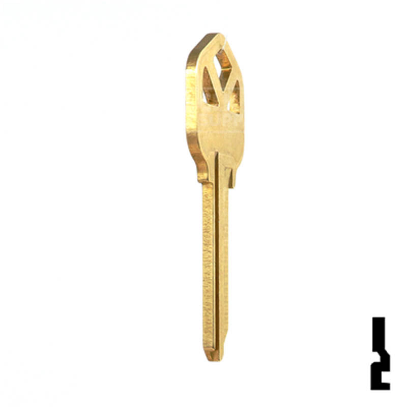 KW1, 1176 Kwikset Key Blank Residential-Commercial Key JMA USA
