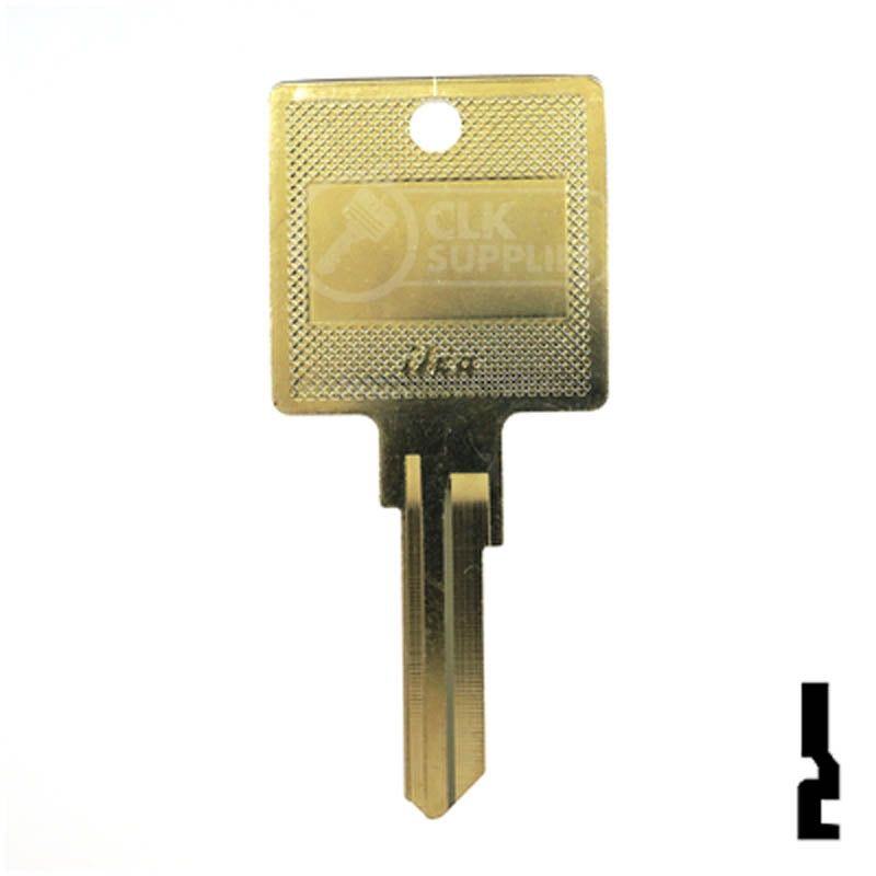 KW1, KW10 Kwikset Hotel Head Key Residential-Commercial Key Ilco