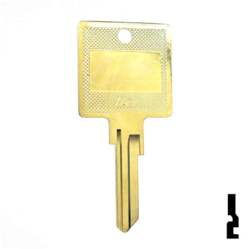 KW1, KW10 Kwikset Hotel Head Key Residential-Commercial Key Ilco