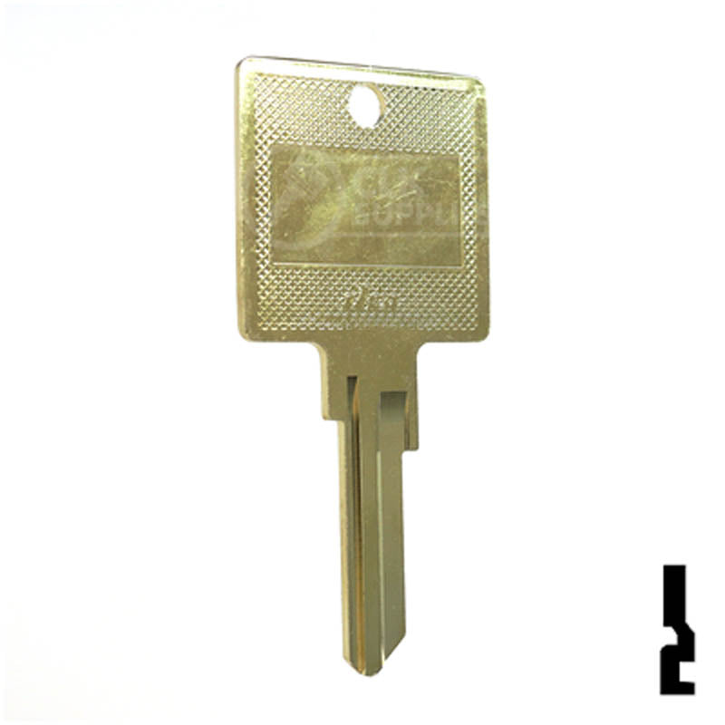 KW1, KW10 Kwikset Hotel Head Key Residential-Commercial Key Ilco