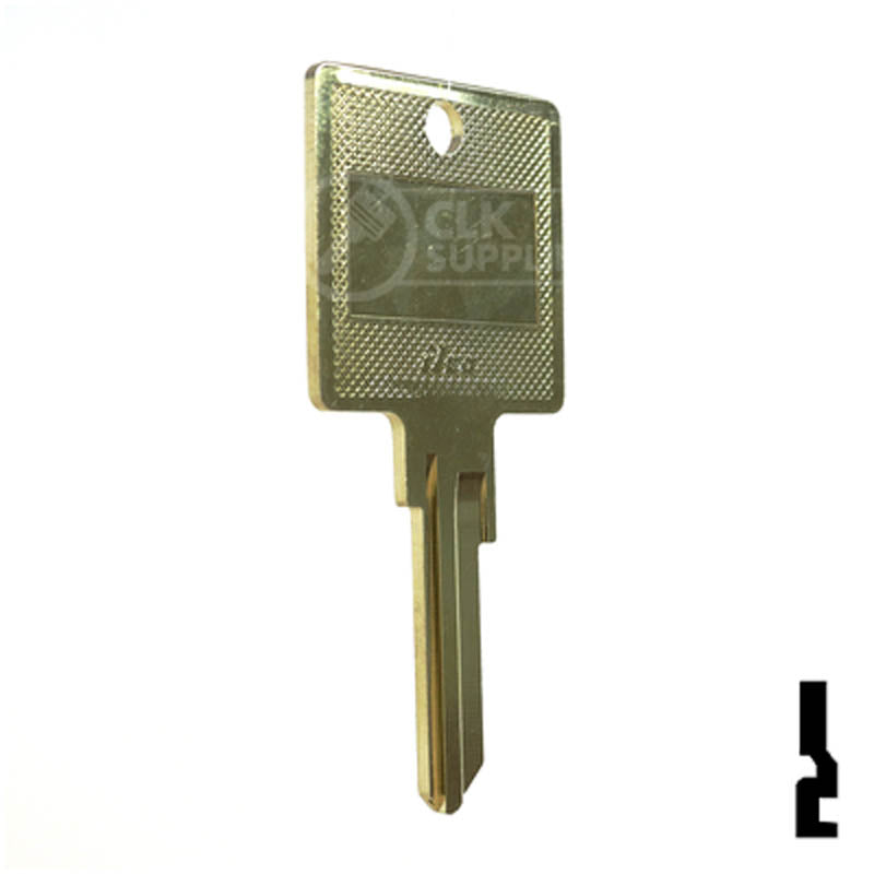 KW1, KW10 Kwikset Hotel Head Key Residential-Commercial Key Ilco