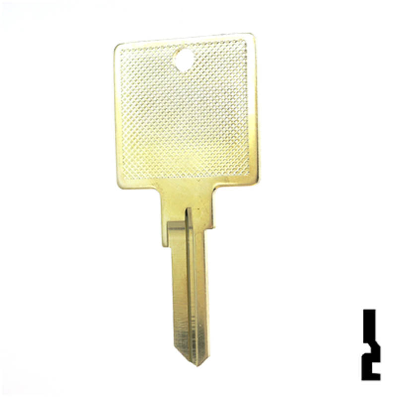 KW1, KW10 Kwikset Hotel Head Key Residential-Commercial Key Ilco