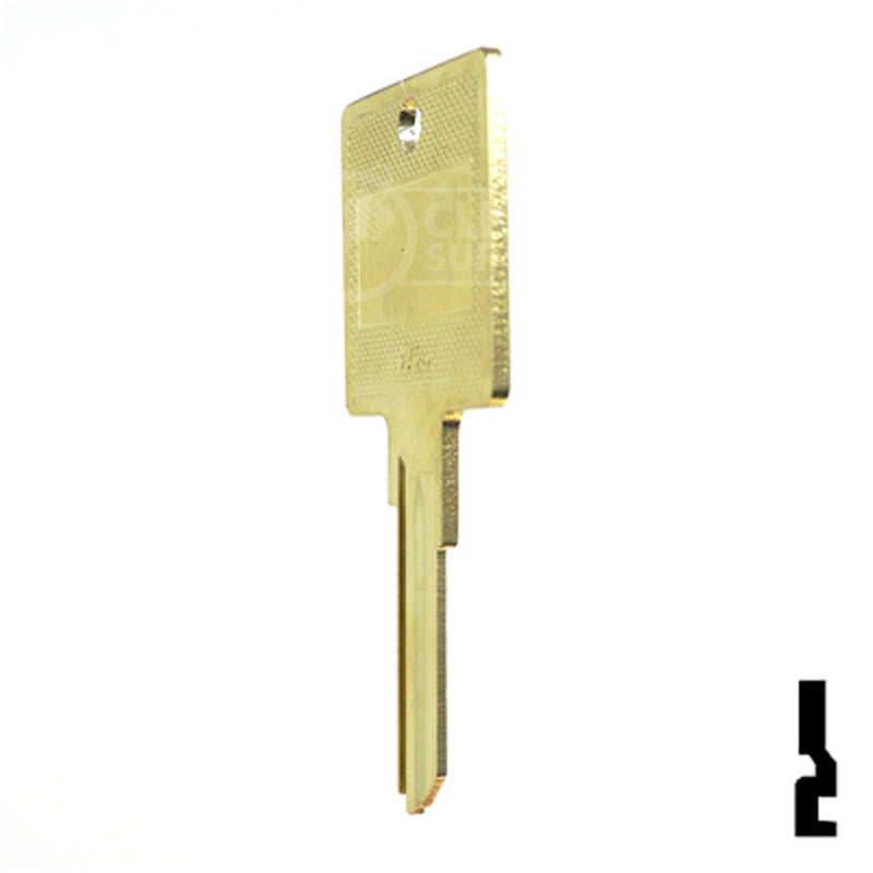 KW1, KW10 Kwikset Hotel Head Key Residential-Commercial Key Ilco
