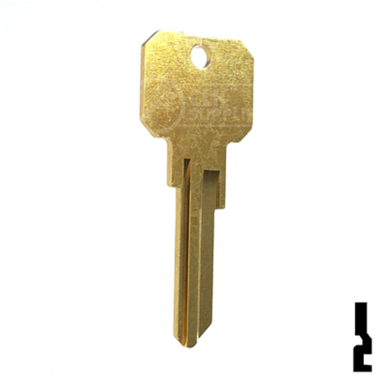 KW1, KW10 Kwikset Neuter Bow Key Residential-Commercial Key Ilco