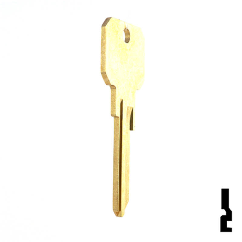 KW1, KW10 Kwikset Neuter Bow Key Residential-Commercial Key Ilco