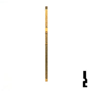 KW1, KW10 Kwikset Neuter Bow Key Residential-Commercial Key Ilco