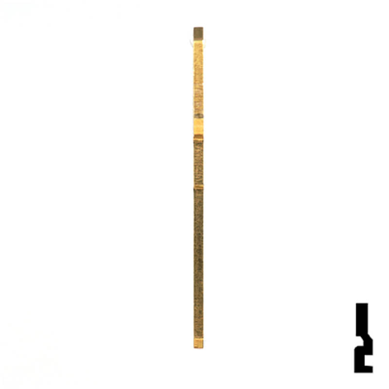 KW1, KW10 Kwikset Neuter Bow Key Residential-Commercial Key Ilco