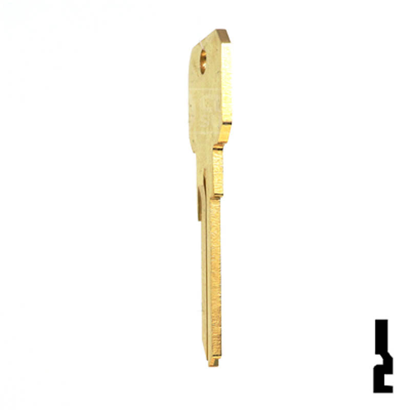 KW1, KW10 Kwikset Neuter Bow Key Residential-Commercial Key Ilco