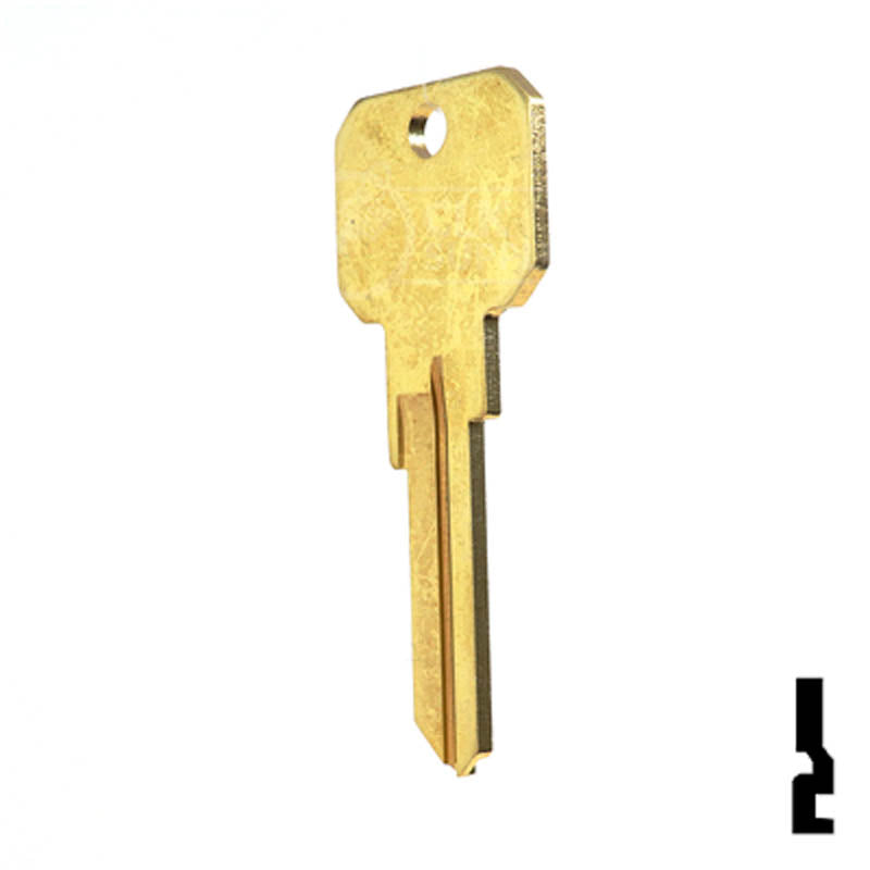 KW1, KW10 Kwikset Neuter Bow Key Residential-Commercial Key Ilco