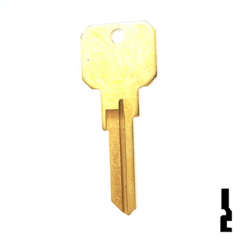 KW1, KW10 Kwikset Neuter Bow Key Residential-Commercial Key Ilco