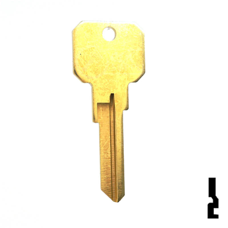 KW1, KW10 Kwikset Neuter Bow Key Residential-Commercial Key Ilco