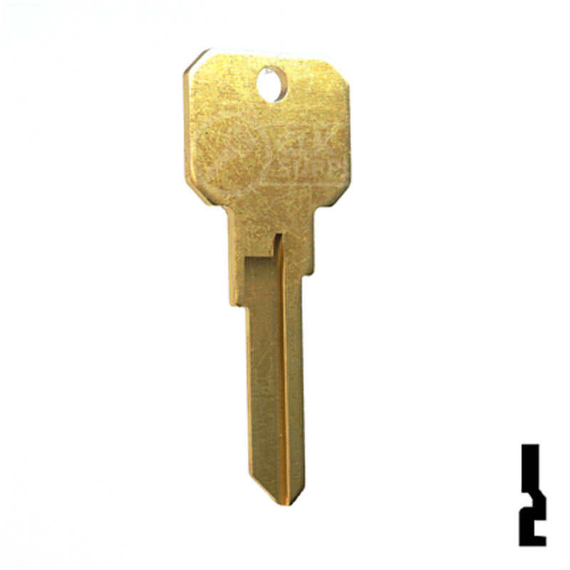 KW1, KW10 Kwikset Neuter Bow Key Residential-Commercial Key Ilco